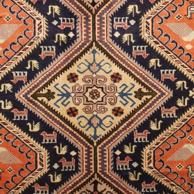 Antique Middle Eastern Ardebil Rug in Cotton & Wool-VMM-2023837