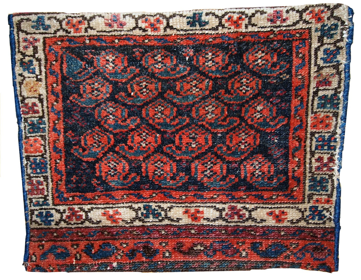 Antique Middle Eastern Bag Face Rug