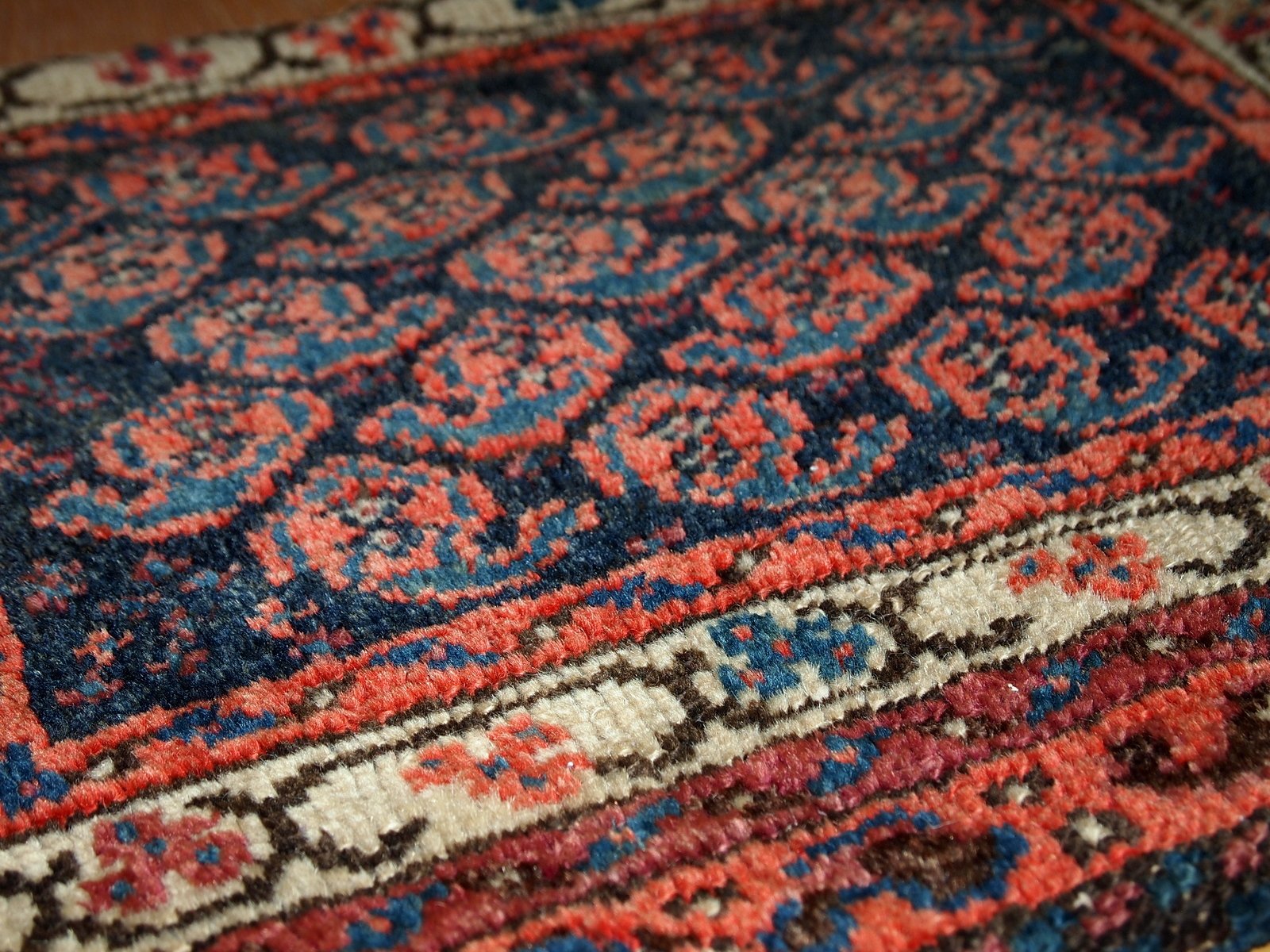 Antique Middle Eastern Bag Face Rug