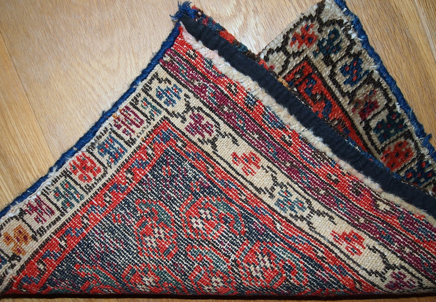 Antique Middle Eastern Bag Face Rug