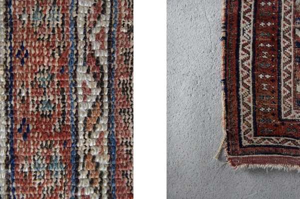 Antique Middle Eastern Hand-Woven Shiraz Rug, 1890s-ZAA-962609