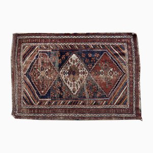 Antique Middle Eastern Hand-Woven Shiraz Rug, 1890s-ZAA-962609