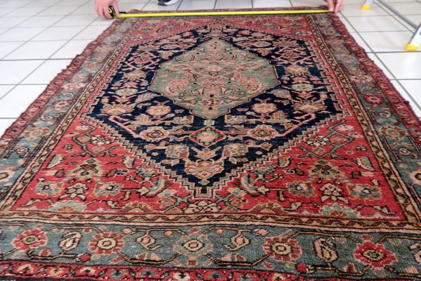 Antique Middle Eastern Handmade Farahan Rug-JZV-1725687