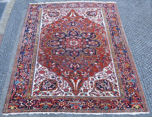 Antique Middle Eastern Rug, 1920s-ED-724204