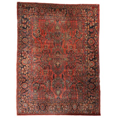 Antique Middle Eastern Saruk Rug in Cotton-VMM-2023821