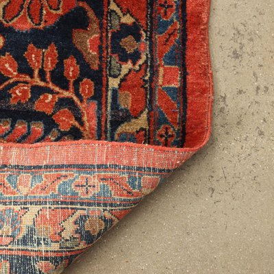 Antique Middle Eastern Saruk Rug in Cotton-VMM-2023821