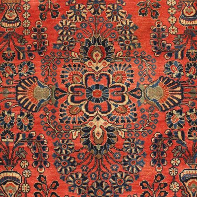 Antique Middle Eastern Saruk Rug in Cotton-VMM-2023821