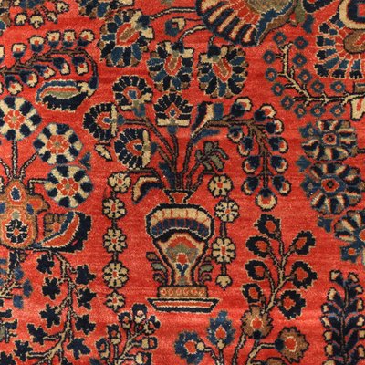 Antique Middle Eastern Saruk Rug in Cotton-VMM-2023821