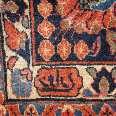 Antique Middle Eastern Saruk Rug in Cotton-VMM-2023821