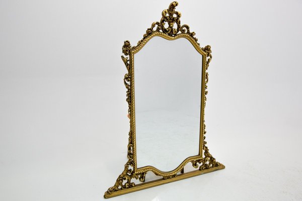 Antique Mirror & Console, 1930, Set of 2-BXB-1140948