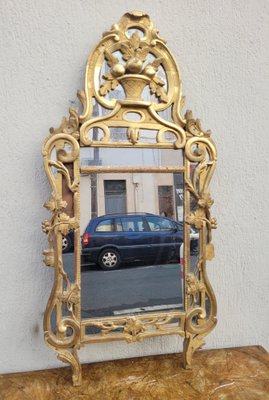 Antique Mirror in Gilded Wood, 1700s-SYQ-1775207