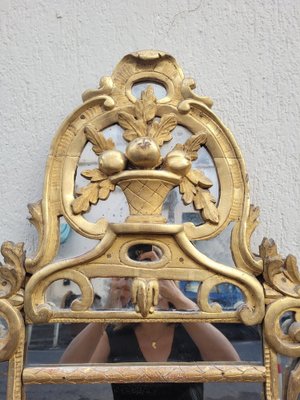 Antique Mirror in Gilded Wood, 1700s-SYQ-1775207