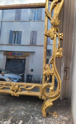 Antique Mirror in Gilded Wood, 1700s-SYQ-1775207