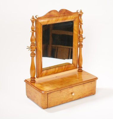 Antique Mirror with Drawer-ELB-985308