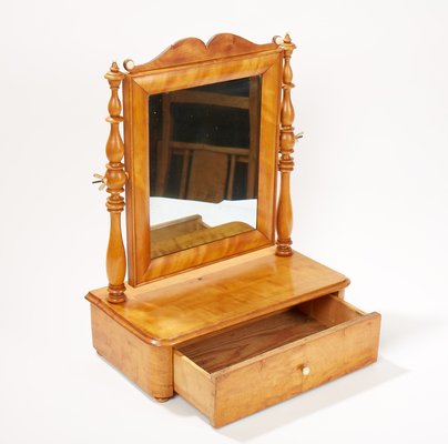 Antique Mirror with Drawer-ELB-985308