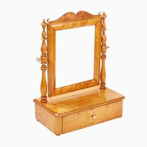 Antique Mirror with Drawer-ELB-985308