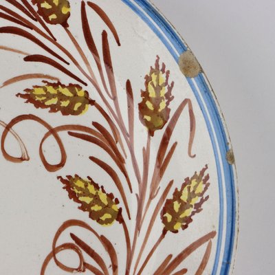 Antique Mondovì Ceramic Plate from Man. Vedova Besio & Figli, 1900s-VMM-2023876