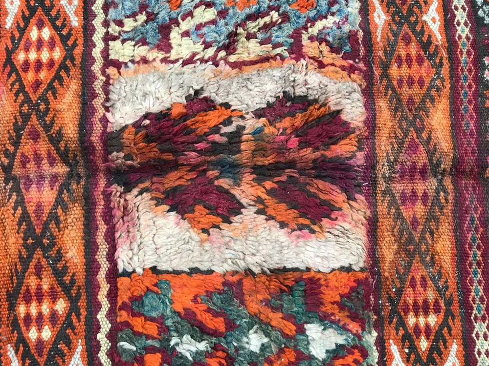 Antique Moroccan Barber Rug