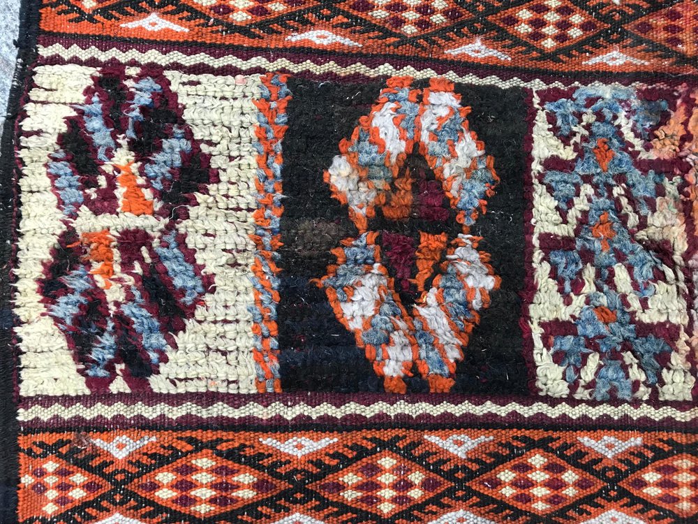 Antique Moroccan Barber Rug