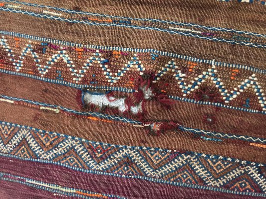 Antique Moroccan Distressed Kilim-YMM-1061909