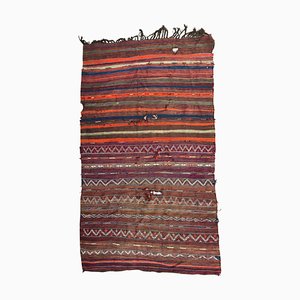 Antique Moroccan Distressed Kilim-YMM-1061909