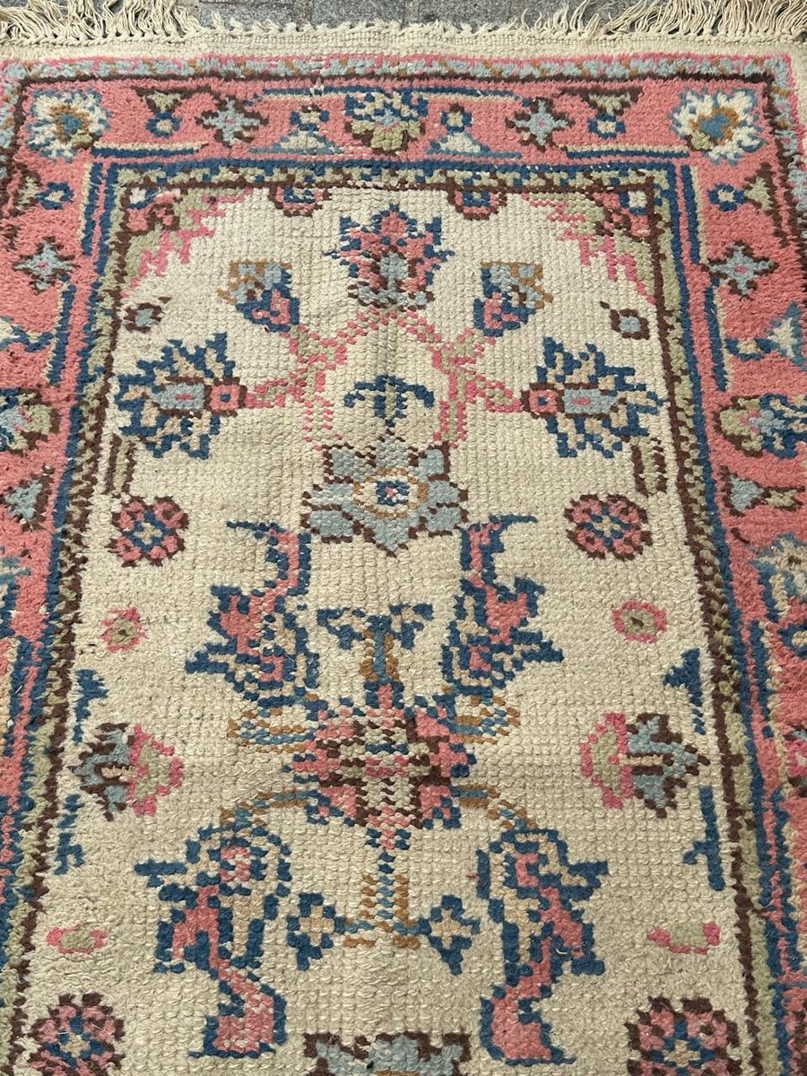 Antique Moroccan Oushak Style Rug, 1920s