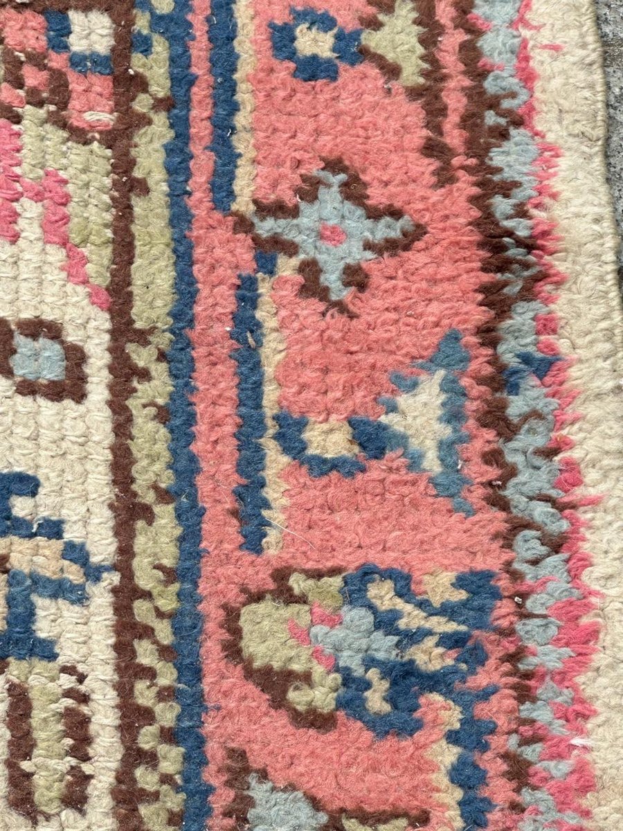 Antique Moroccan Oushak Style Rug, 1920s