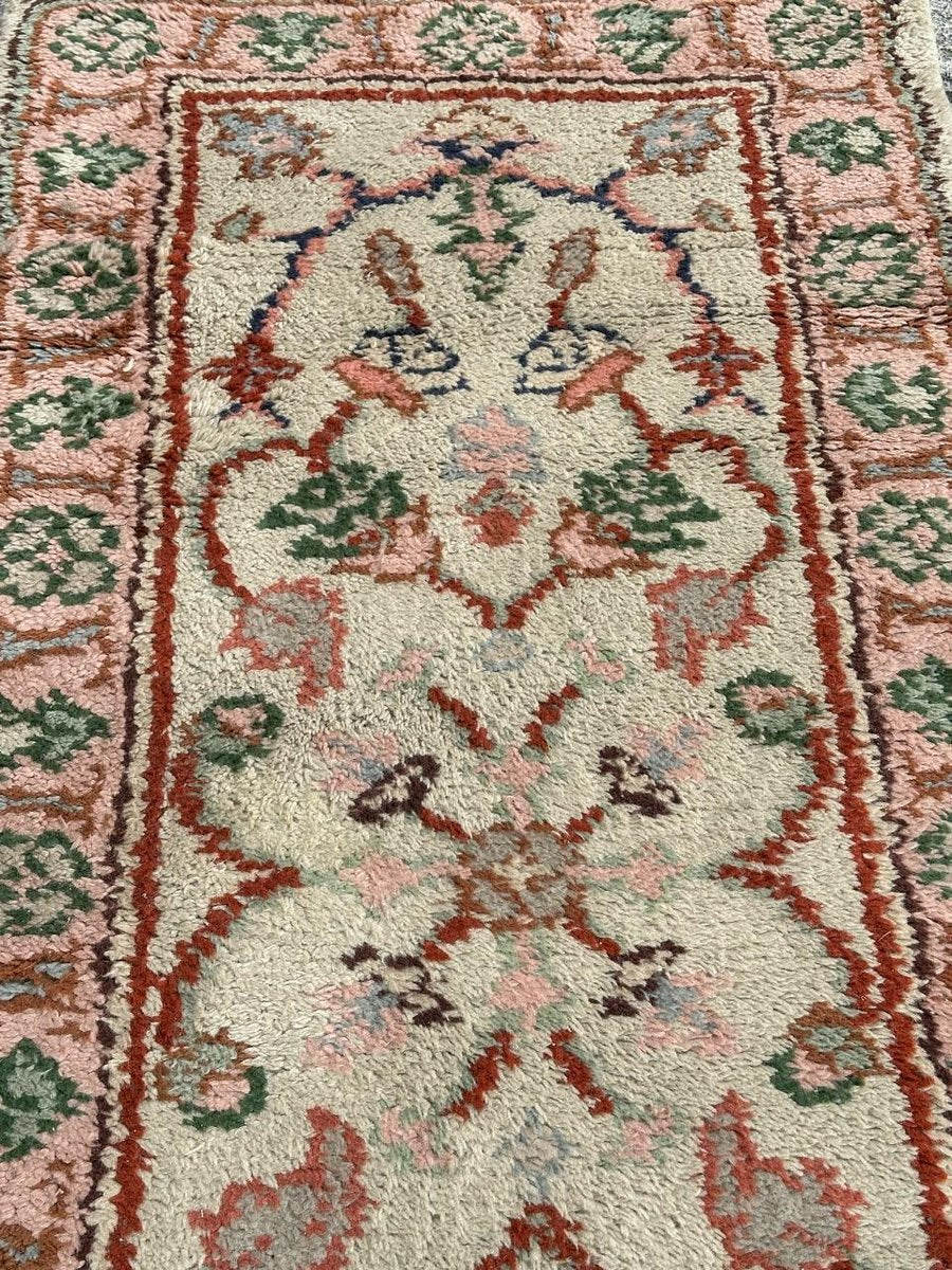 Antique Moroccan Oushak Style Rug, 1920s