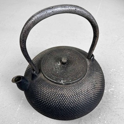 Antique Nanbu Tetsubin Cast Iron Teapot, 1890s-DWL-2024727