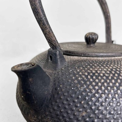 Antique Nanbu Tetsubin Cast Iron Teapot, 1890s-DWL-2024727