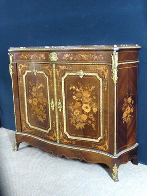 Antique Napoleon III Marquetry Buffet-WSV-605119