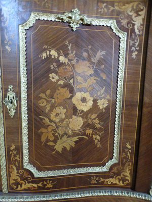 Antique Napoleon III Marquetry Buffet-WSV-605119