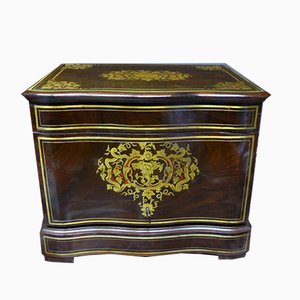 Antique Napoleon III Marquetry Cellar Liquor Set-WSV-605369