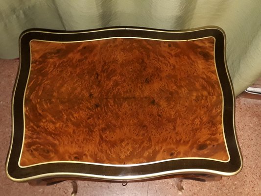 Antique Napoleon III Rosewood Coffee Table from Vervelle-AKA-695318