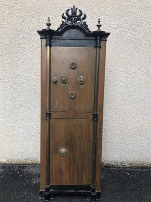 Antique Napoleon III Safe Cabinet-SDV-556686