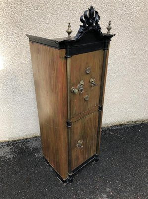 Antique Napoleon III Safe Cabinet-SDV-556686