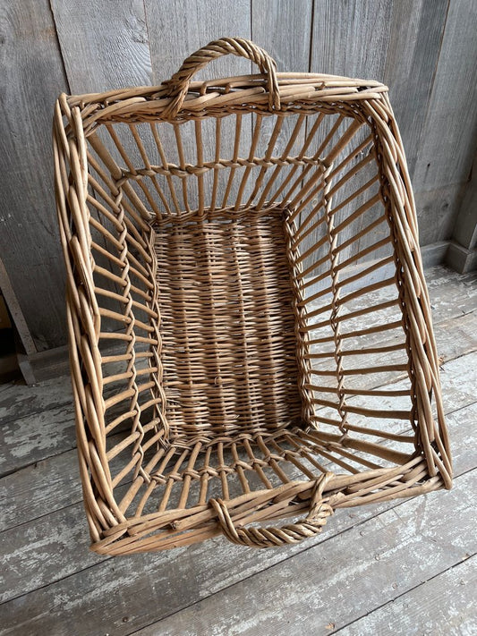 Antique Natural Basket, 1920s