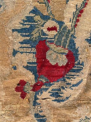 Antique Needlepoint Tapestry-YMM-1061748