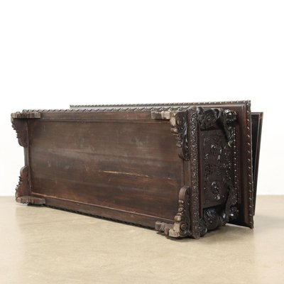 Antique Neo-Renaissance Style Bench in Walnut-VMM-2023944