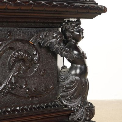 Antique Neo-Renaissance Style Bench in Walnut-VMM-2023944