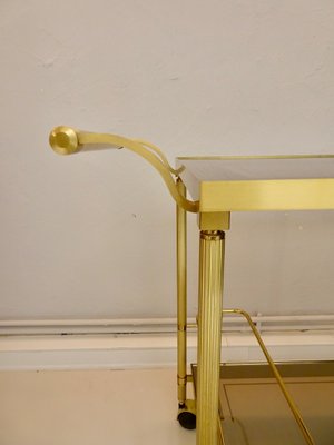 Antique Neoclassical Style Golden Trolley-DLN-678017