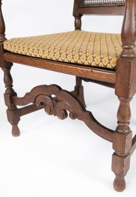 Antique Oak Armchair, 1920s-UY-1005730