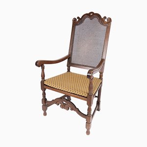 Antique Oak Armchair, 1920s-UY-1005730