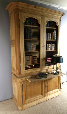 Antique Oak Bookcase, 1990s-WSV-2028189