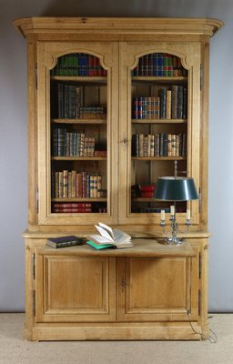 Antique Oak Bookcase, 1990s-WSV-2028189