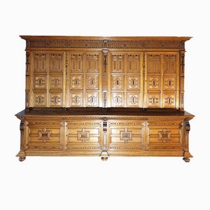 Antique Oak Bookcase-NQV-767805