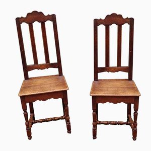 Antique Oak Chairs, Set of 2-VBM-753108