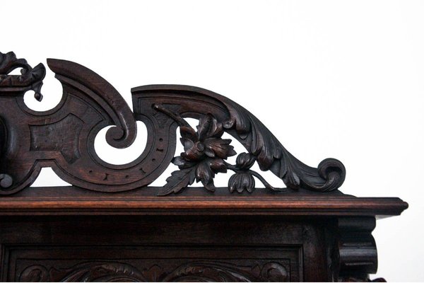 Antique Oak Chest of Drawers, 1880s-BXB-721968