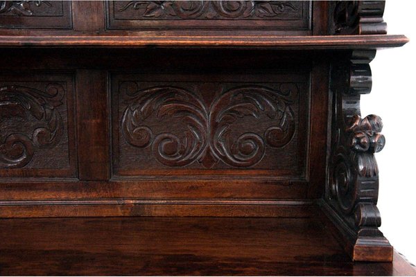 Antique Oak Chest of Drawers, 1880s-BXB-721968