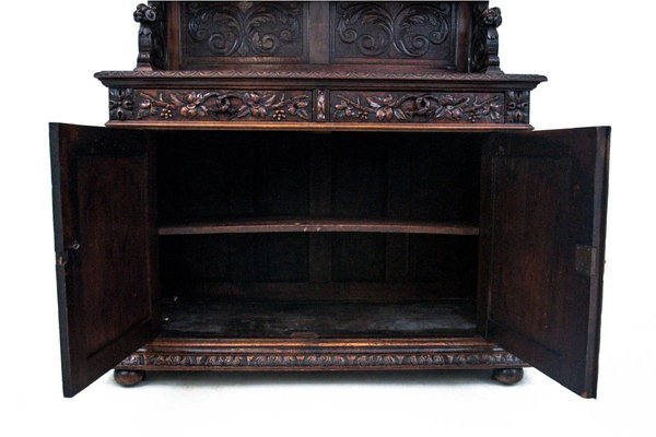 Antique Oak Chest of Drawers, 1880s-BXB-721968